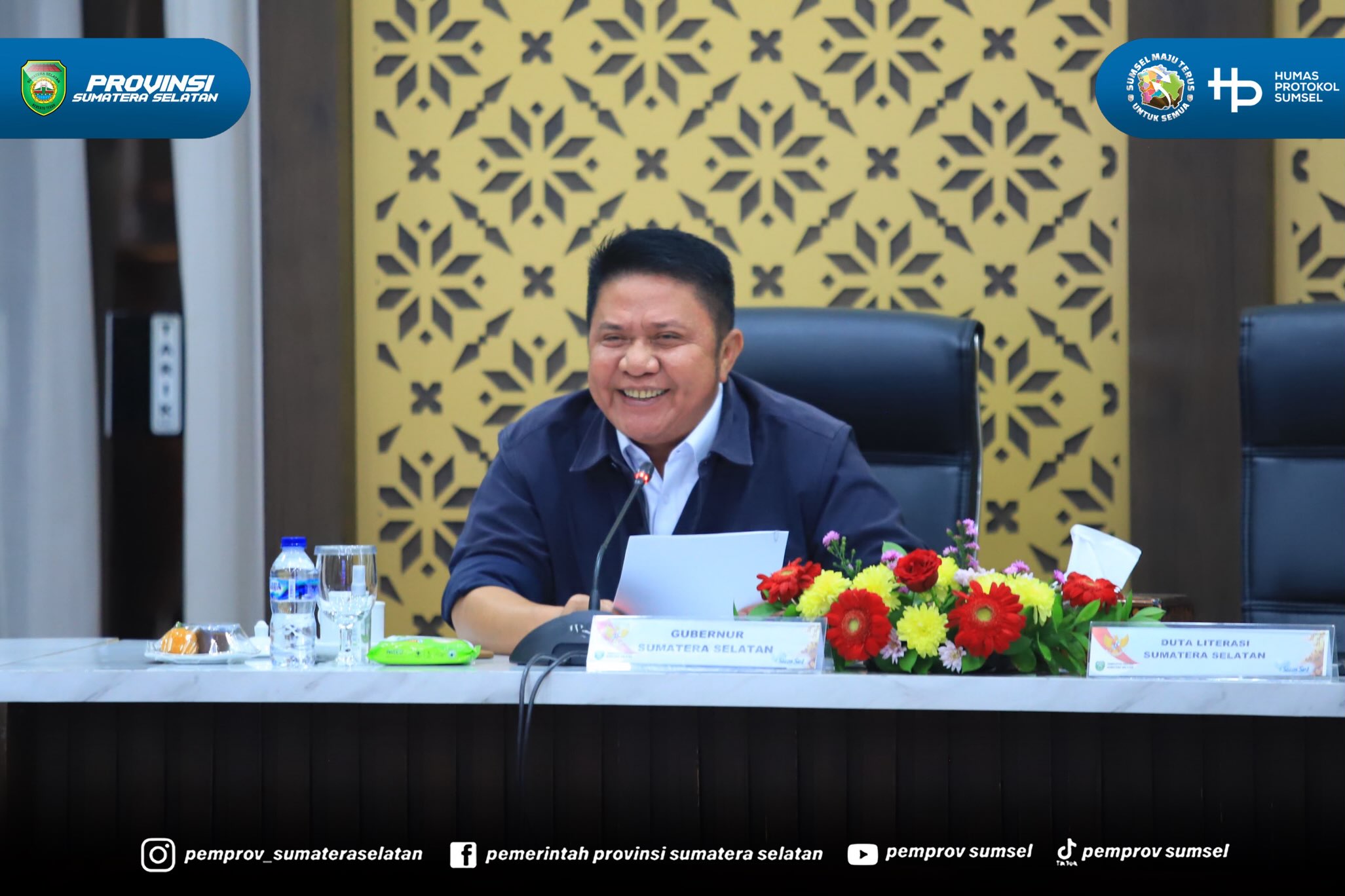 Palembang – Gubernur Sumatera Selatan (Sumsel) Dr. H. Herman Deru menegaskan bahwa kolaborasi lintas sektor merupakan roh sekaligus kunci keberhasilan Program 100.000 Sultan Muda. Menurutnya, sinergi yang dibangun bersama Otoritas Jasa Keuangan (O...
