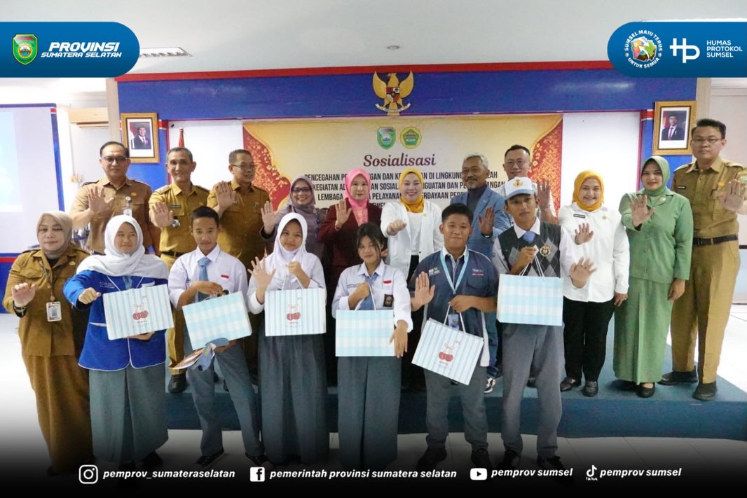 Palembang – Ketua Badan Kerja Sama Organisasi Wanita (BKOW) Provinsi Sumatera Selatan, Lidyawati Cik Ujang, menegaskan bahwa setiap anak berhak tumbuh dan berkembang tanpa rasa takut akibat perundungan maupun kekerasan di lingkungan sekolah.
