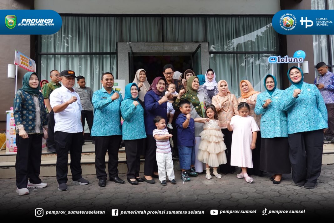 PALEMBANG – Ketua TP PKK Provinsi Sumatera Selatan sekaligus Bunda PAUD Sumsel, Hj. Feby Herman Deru, menegaskan pentingnya inovasi dalam penyelenggaraan Lomba Balita Indonesia agar kegiatan tersebut terus berkembang dan tidak berlangsung secara m...