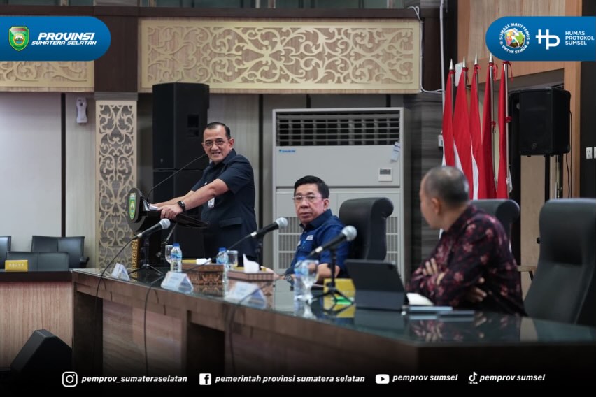PALEMBANG — Sekretaris Daerah Provinsi Sumatera Selatan (Sumsel) Dr. Drs. H. Edward Candra, M.H. mengapresiasi capaian pelaksanaan Sensus Ekonomi 2026 di Provinsi Sumsel yang telah mendekati 80 persen. Capaian tersebut menempatkan Sumsel di jajara...