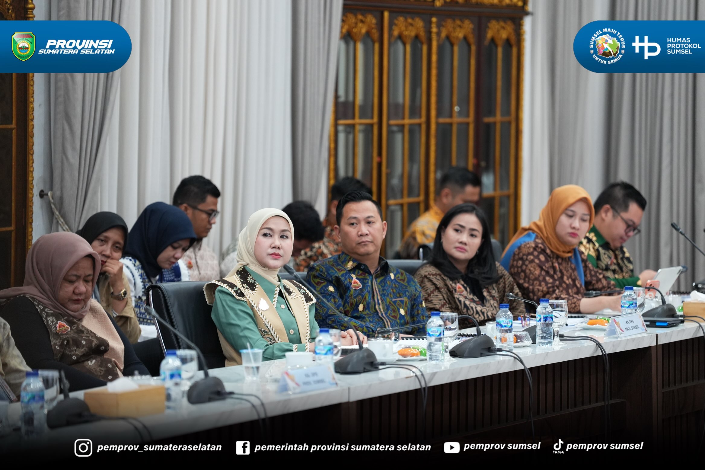 Palembang - Gubernur Sumatera Selatan (Sumsel) H. Herman Deru mengandalkan Program 100.000 Sultan Muda saat asesmen virtual Tim Percepatan Akses Keuangan Daerah (TPKAD) Award 2026 yang digelar dari Griya Agung, Jumat (31/7/2026). Program yang tela...