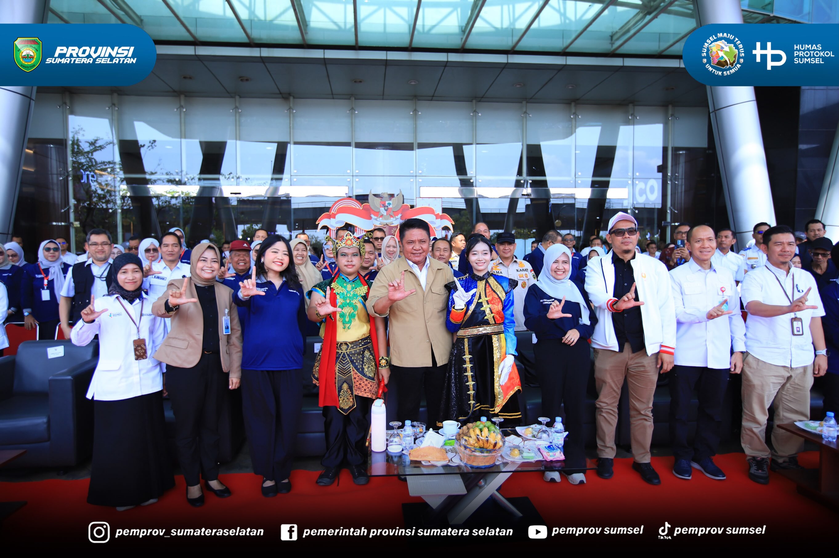 Palembang – Gubernur Sumatera Selatan (Sumsel) Dr. H. Herman Deru terus mendorong kemajuan atlet drum band dan marching band di Sumsel agar mampu melahirkan atlet-atlet yang berdaya saing di tingkat nasional hingga internasional.