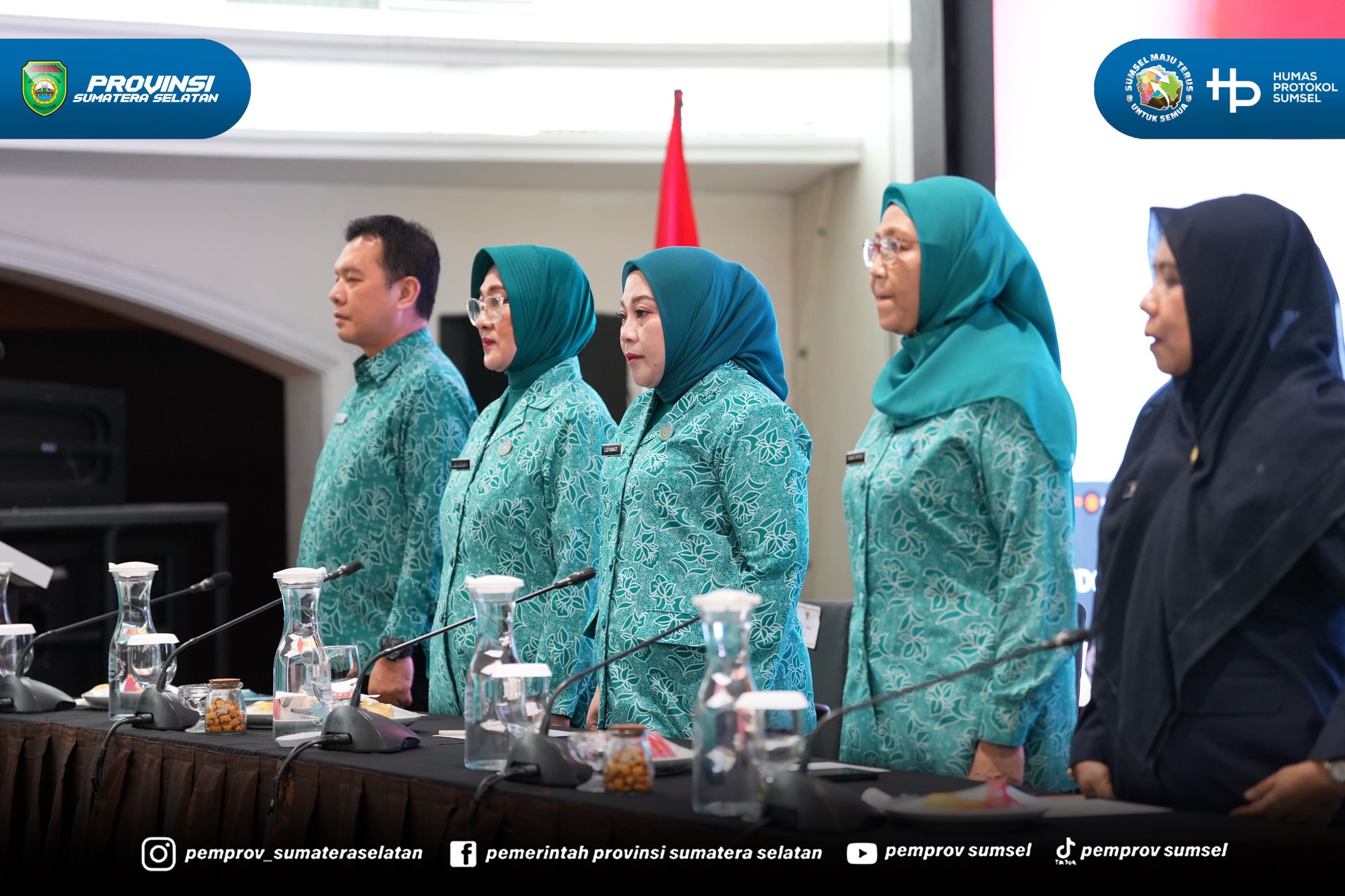 Palembang - TP PKK Provinsi Sumatera Selatan melalui Pokja II menggelar Pelatihan Peningkatan Kapasitas Kader PKK Pokja II Kabupaten/Kota se-Sumsel melalui Program Gelari Pelangi Tahun 2026. Kegiatan berlangsung selama 3 hari, pada 5 hingga 7 Agus...