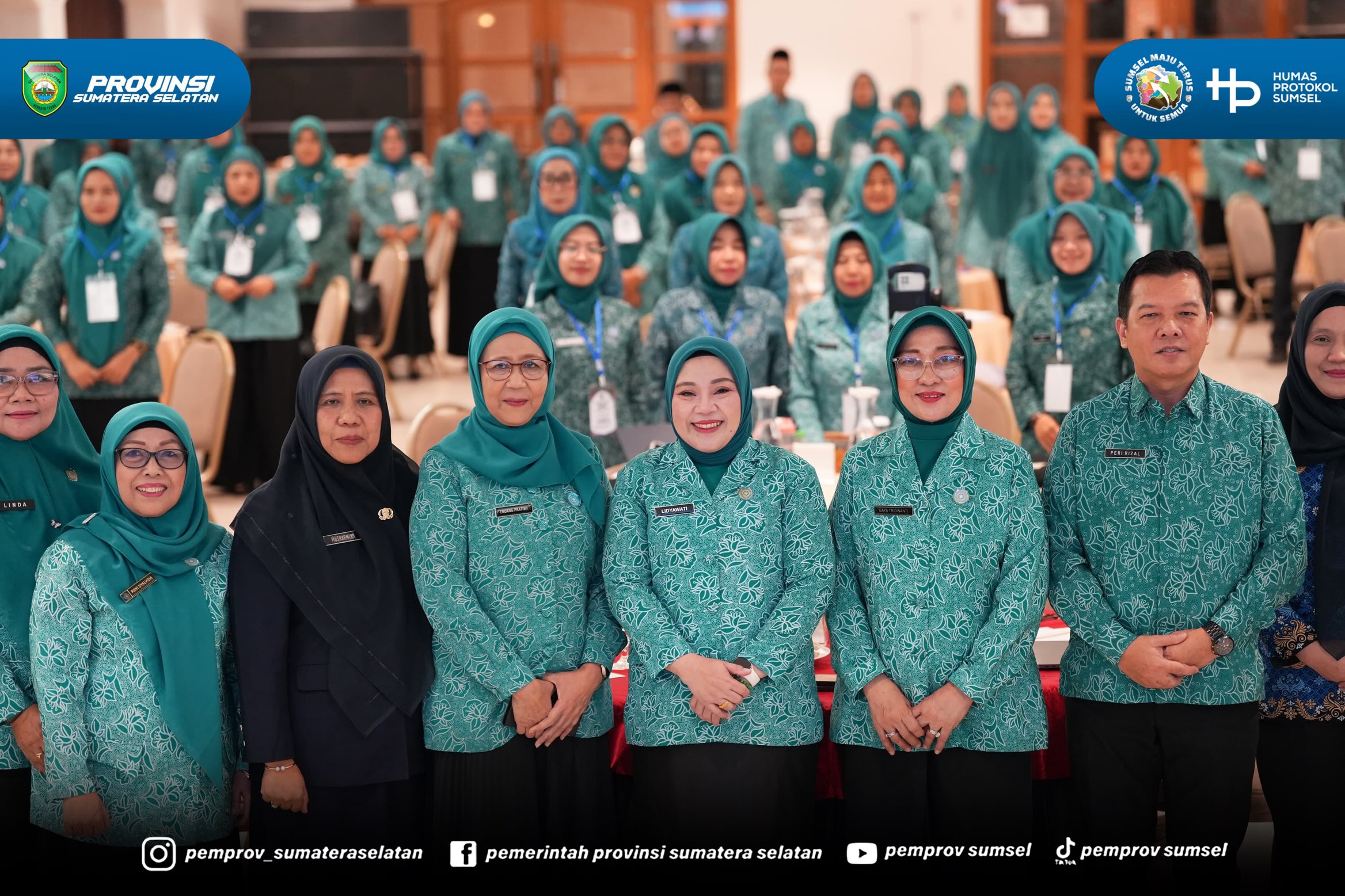 Palembang - TP PKK Provinsi Sumatera Selatan melalui Pokja II menggelar Pelatihan Peningkatan Kapasitas Kader PKK Pokja II Kabupaten/Kota se-Sumsel melalui Program Gelari Pelangi Tahun 2026. Kegiatan berlangsung selama 3 hari, pada 5 hingga 7 Agus...