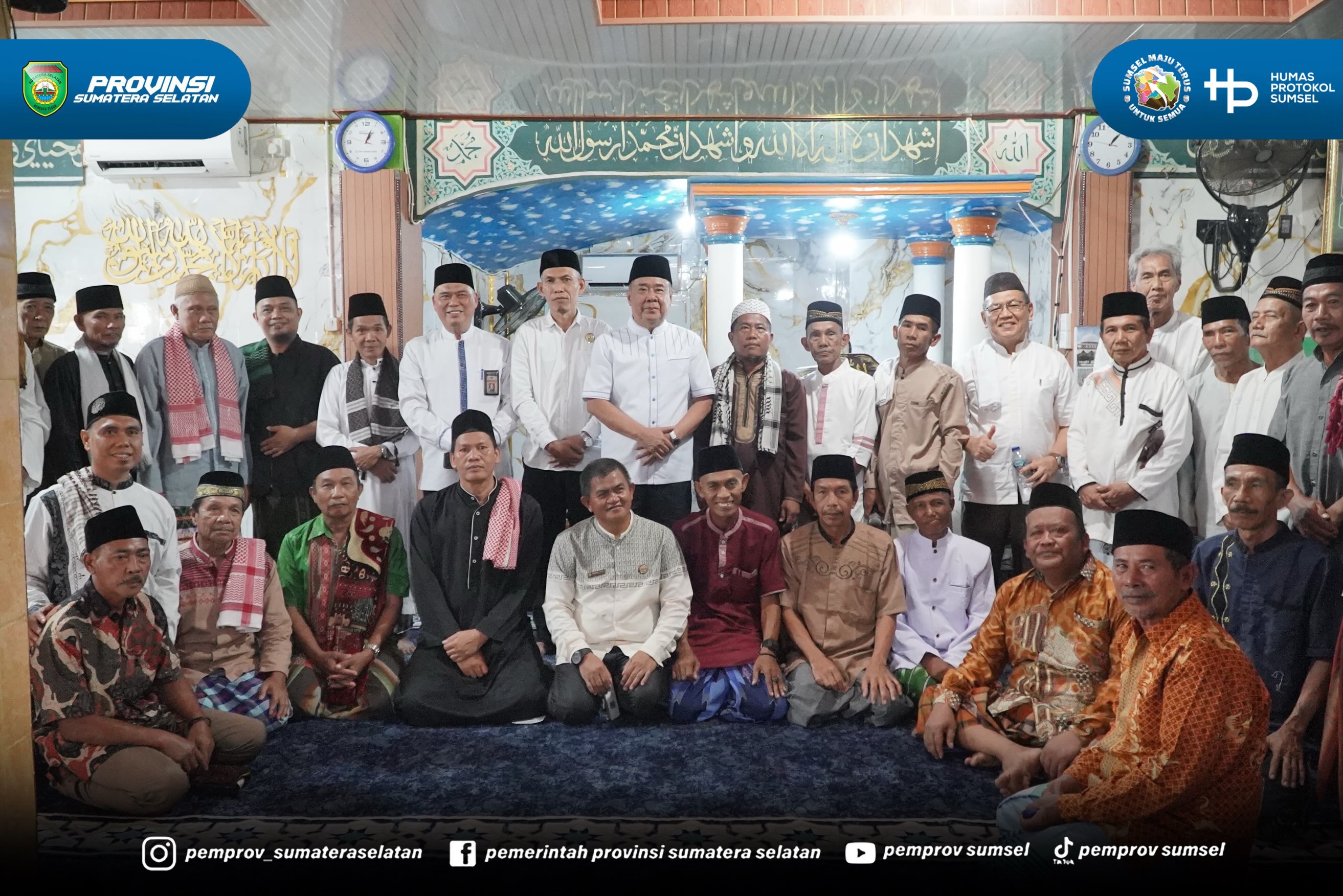 MUARA ENIM – Wakil Gubernur Sumatera Selatan (Sumsel) H. Cik Ujang mengapresiasi kekompakan dan semangat gotong royong masyarakat Desa Kepur, Kecamatan Kepur, Kabupaten Muara Enim. Apresiasi tersebut disampaikannya saat melaksanakan Safari Salat J...