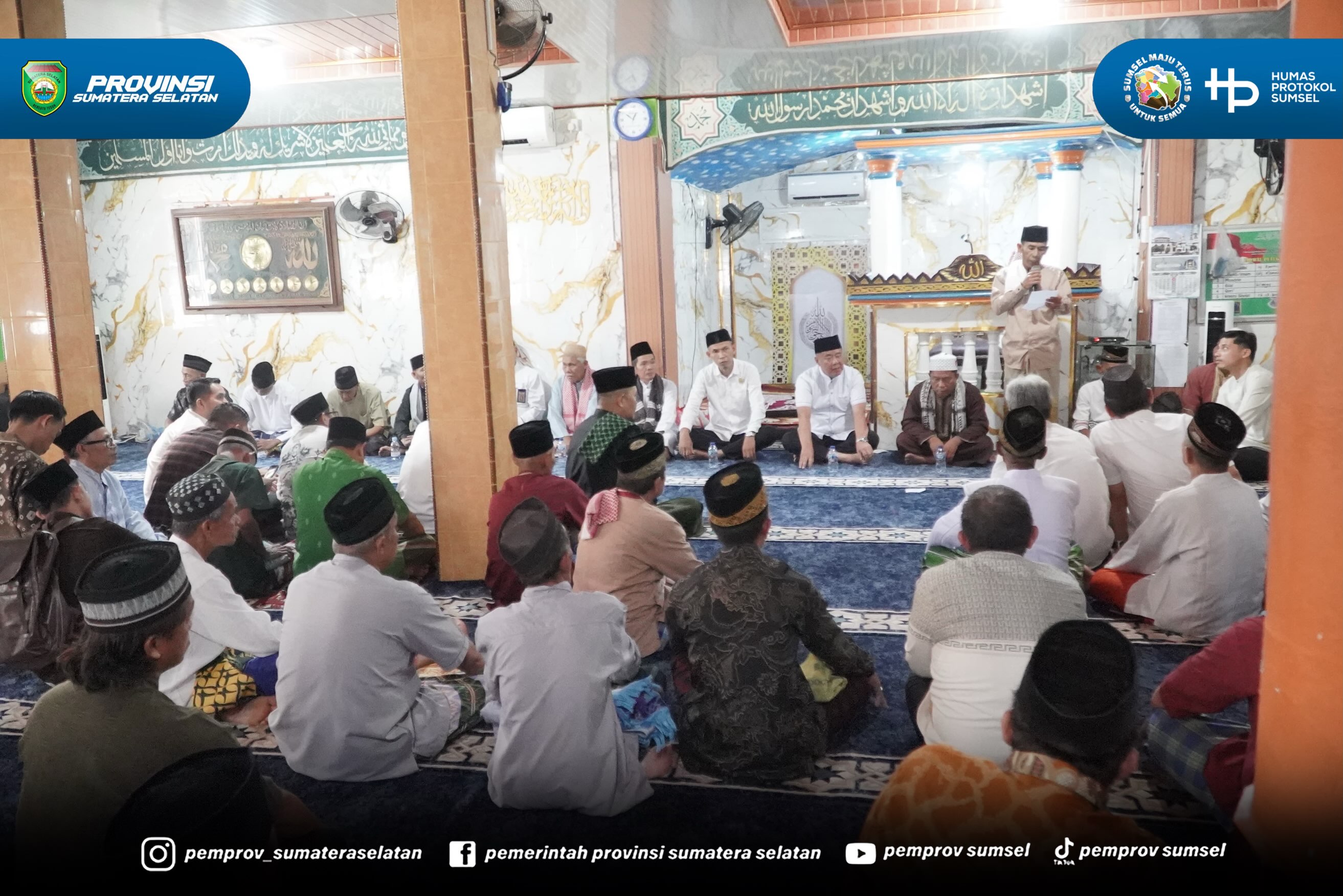 MUARA ENIM – Wakil Gubernur Sumatera Selatan (Sumsel) H. Cik Ujang mengapresiasi kekompakan dan semangat gotong royong masyarakat Desa Kepur, Kecamatan Kepur, Kabupaten Muara Enim. Apresiasi tersebut disampaikannya saat melaksanakan Safari Salat J...