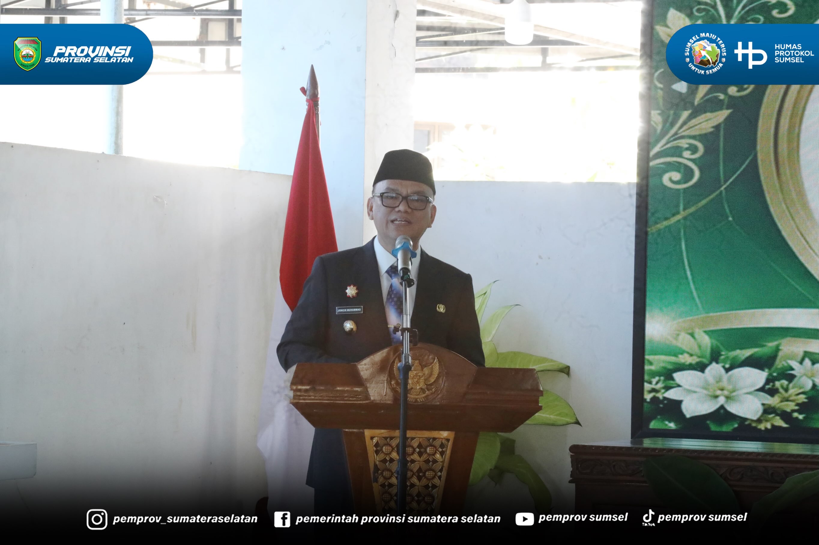 Empat Lawang - Ketua BKOW Provinsi Sumatera Selatan Hj. Lidyawati Cik Ujang menghadiri Pengukuhan Kepengurusan Gabungan Organisasi Wanita (GOW) Kabupaten Empat Lawang Masa Bhakti 2026-2030 di Rumah Dinas Bupati Empat Lawang. Senin (10/08/2026).