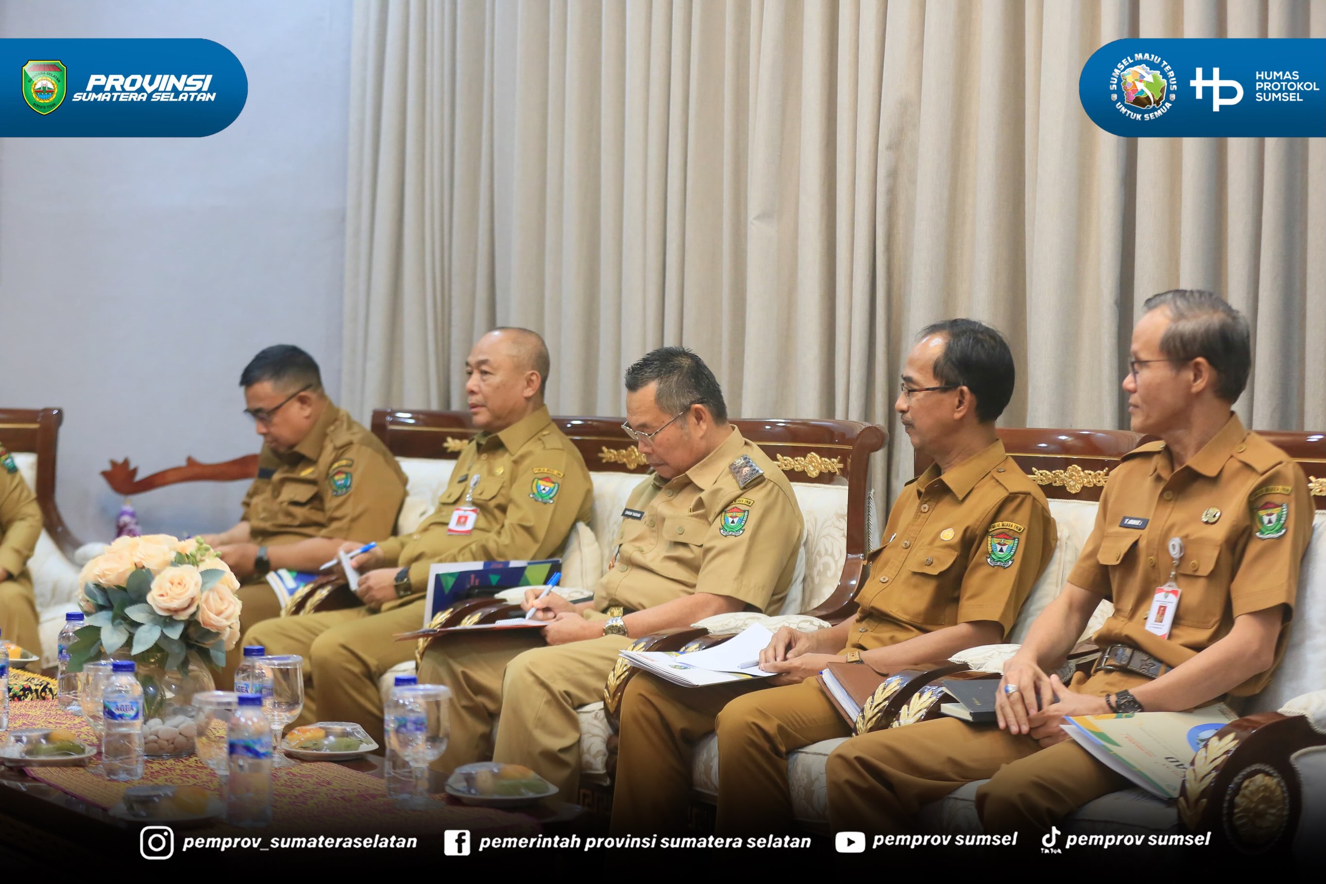 PALEMBANG – Gubernur Sumatera Selatan (Sumsel) Herman Deru menerima silaturahmi Plt. Bupati Muara Enim Sumarni di Griya Agung, Senin (10/08/2026).