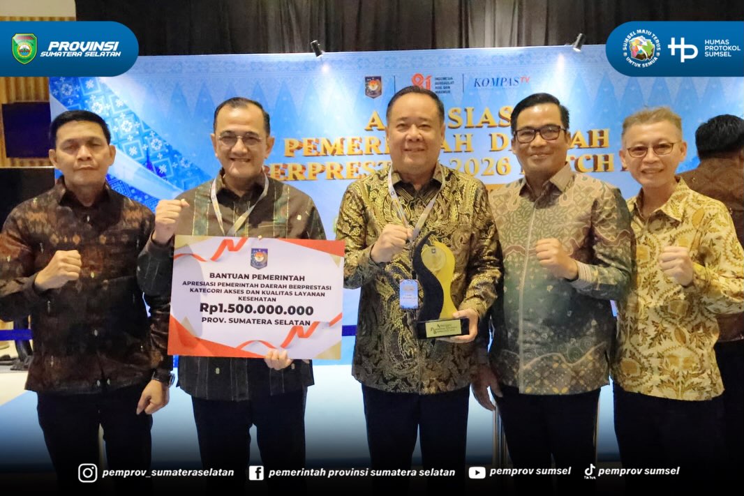 BATAM – Pemerintah Provinsi Sumatera Selatan (Sumsel) kembali menorehkan prestasi di tingkat nasional. Di bawah kepemimpinan Gubernur Sumsel Dr. H. Herman Deru dan Wakil Gubernur H. Cik Ujang, Pemprov Sumsel meraih Apresiasi Terbaik II Kategori Ak...