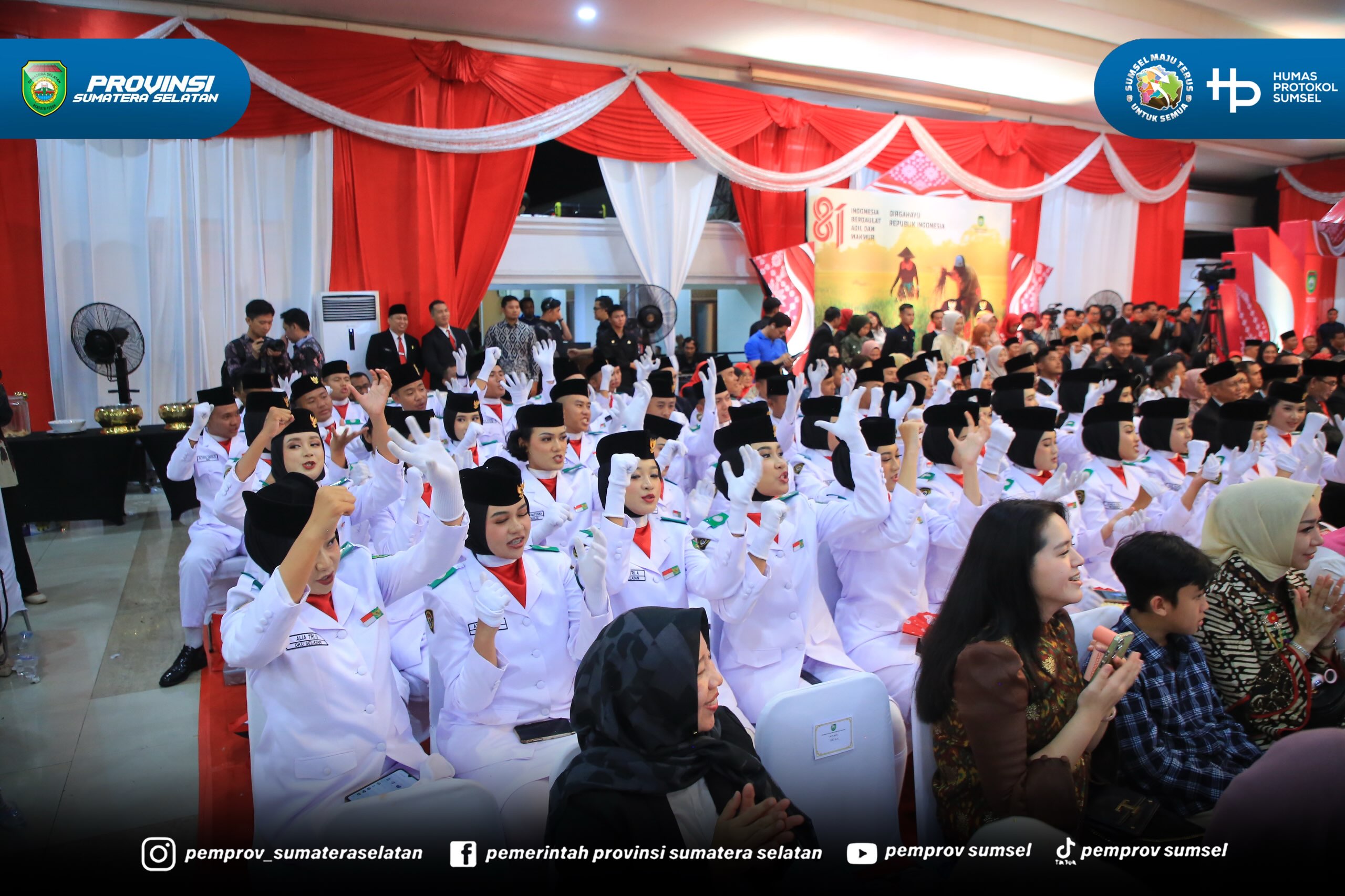 PALEMBANG – Gubernur Sumatera Selatan (Sumsel) Dr. H. Herman Deru mengajak seluruh elemen masyarakat, khususnya generasi muda, untuk menjaga semangat perjuangan para pahlawan dengan mengisi kemerdekaan melalui karya, memperkuat persatuan, serta me...