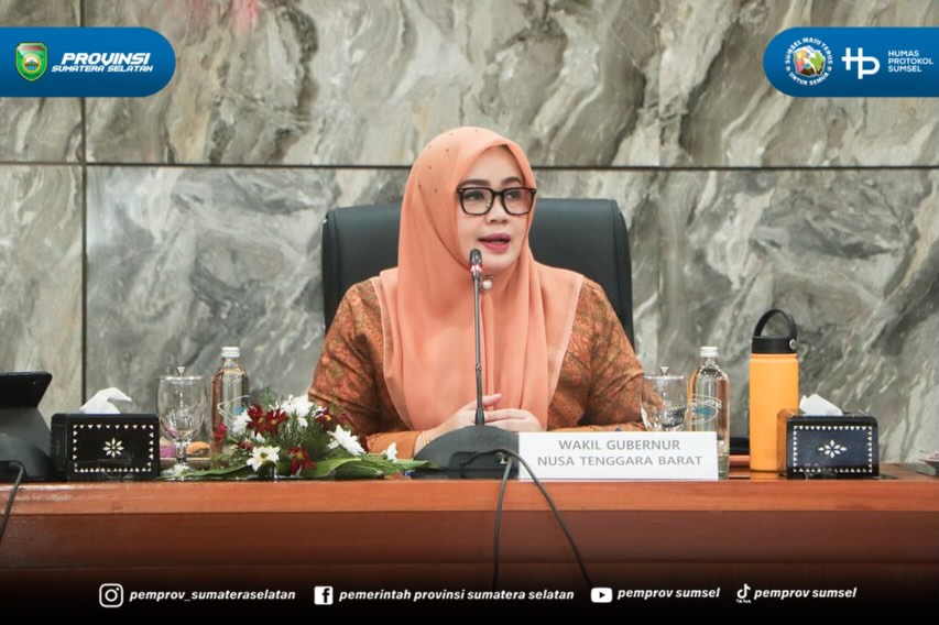 Mataram — Wakil Gubernur Sumatera Selatan (Sumsel) H. Cik Ujang melakukan kunjungan kerja ke Kantor Gubernur Nusa Tenggara Barat (NTB) dalam rangka studi tiru penerbitan Izin Pertambangan Rakyat (IPR) di Wilayah Pertambangan Rakyat (WPR), Kamis (2...