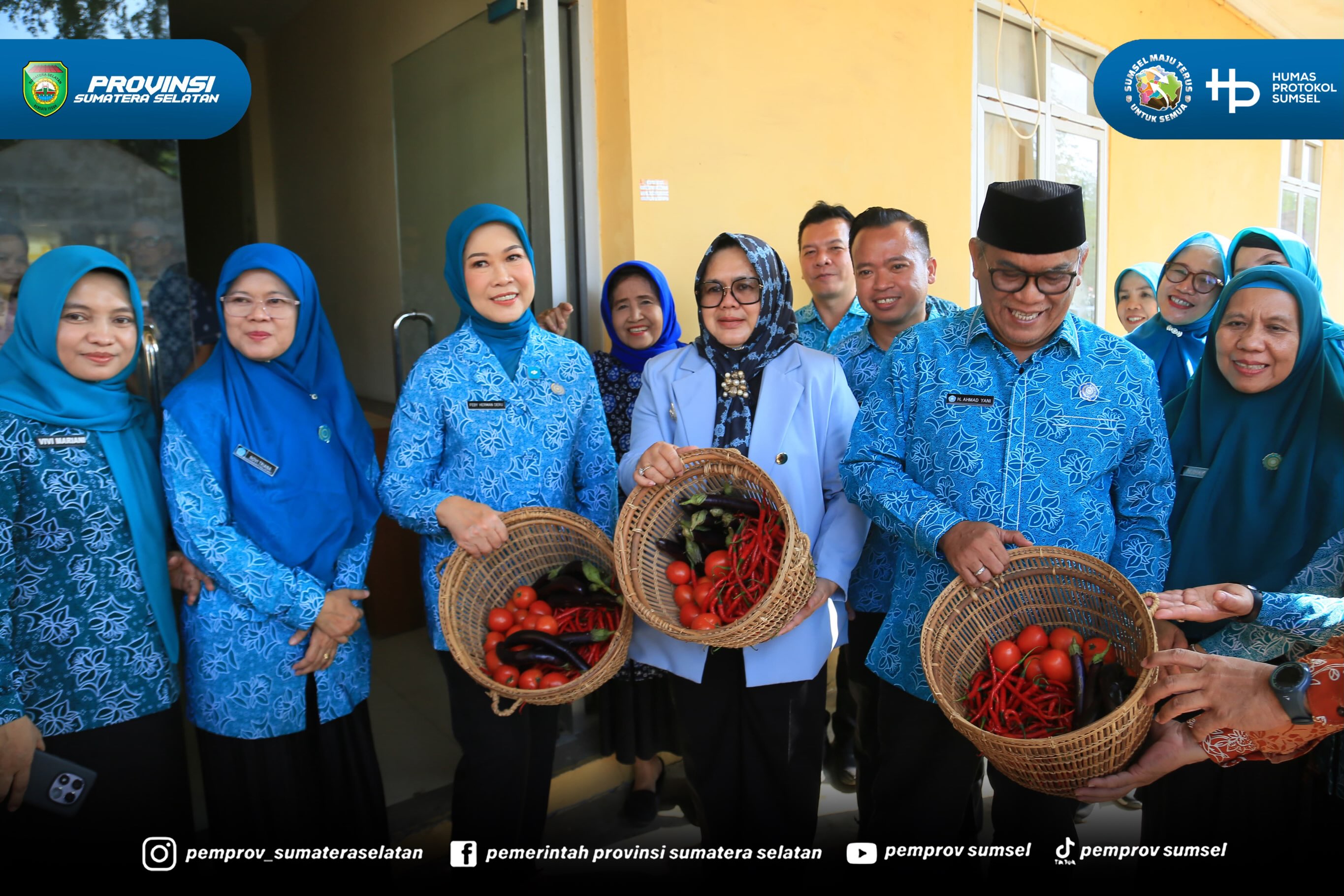 Muara Enim - Dalam rangkaian Kunjungan Kerja nya, Ketua Tim Penggerak PKK Prov. Sumsel Hj. Feby Herman Deru juga mengunjungi Sekretariat dan Gerai TP PKK Kabupaten Muara Enim. Jumat (21/08/2026).