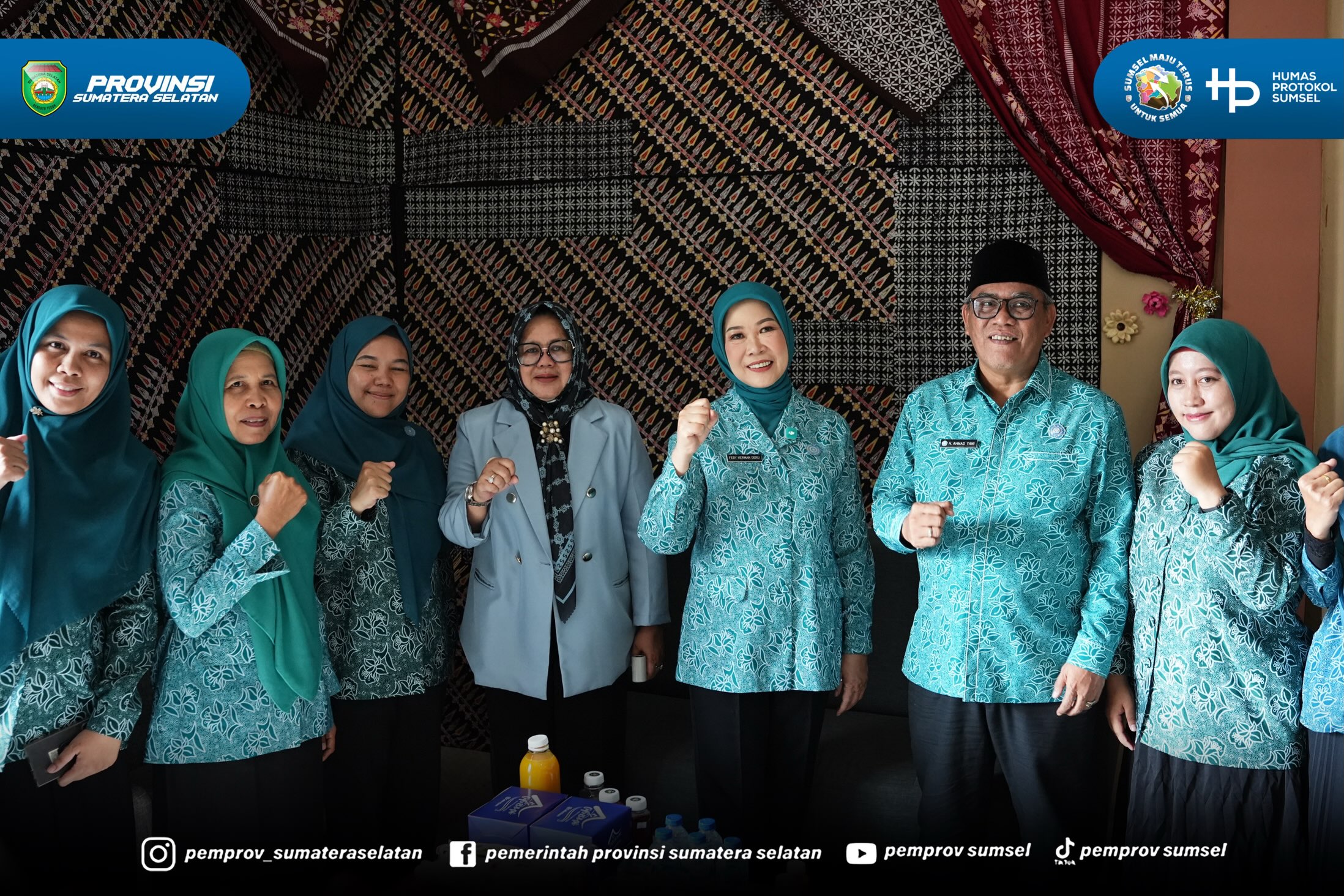 Muara Enim - Dalam rangkaian Kunjungan Kerja nya, Ketua Tim Penggerak PKK Prov. Sumsel Hj. Feby Herman Deru juga mengunjungi Sekretariat dan Gerai TP PKK Kabupaten Muara Enim. Jumat (21/08/2026).