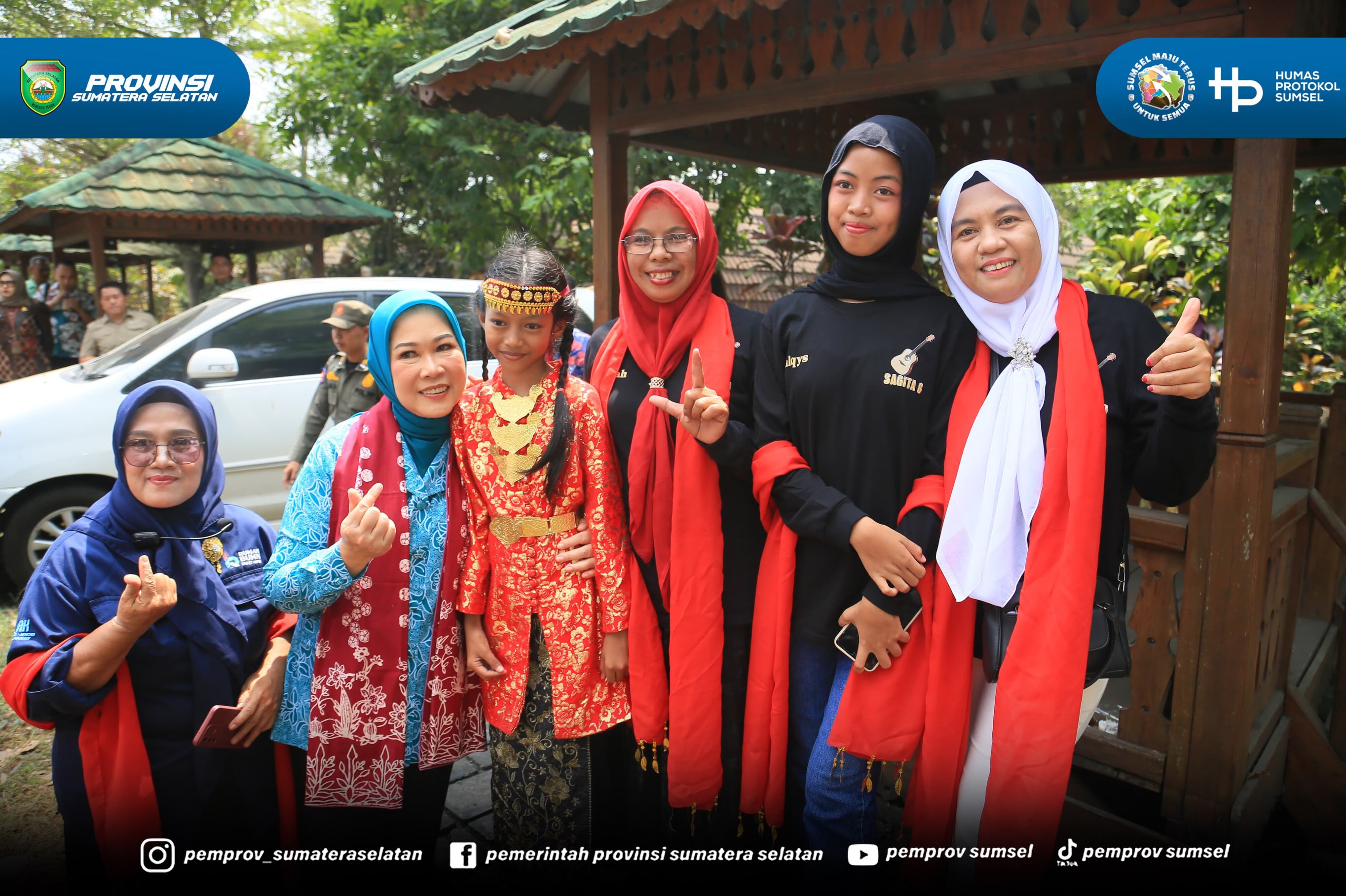 Muara Enim - Ketua Tim Penggerak PKK Prov. Sumsel Hj. Feby Herman Deru meninjau Sentra Industri Bukit Asam (SIBA) Centre Kabupaten Muara Enim. Jumat (21/08/2026).