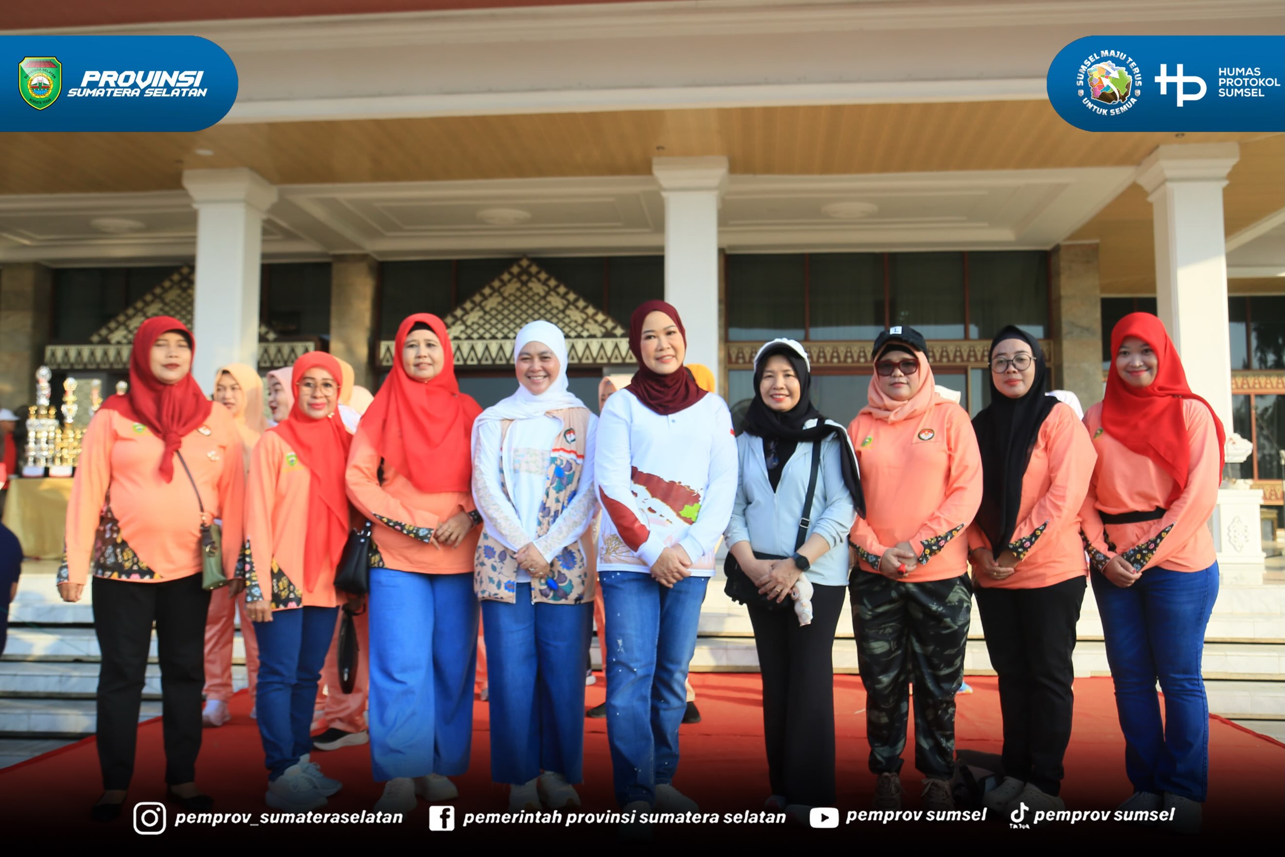 Palembang — Semangat kemerdekaan terasa kental di lingkungan Pemerintah Provinsi Sumatera Selatan. Sekretaris Daerah Provinsi Sumatera Selatan, Dr. Drs. H. Edward Candra, M.H., secara resmi melepas kegiatan Gerak Jalan Indah yang diikuti jajaran O...