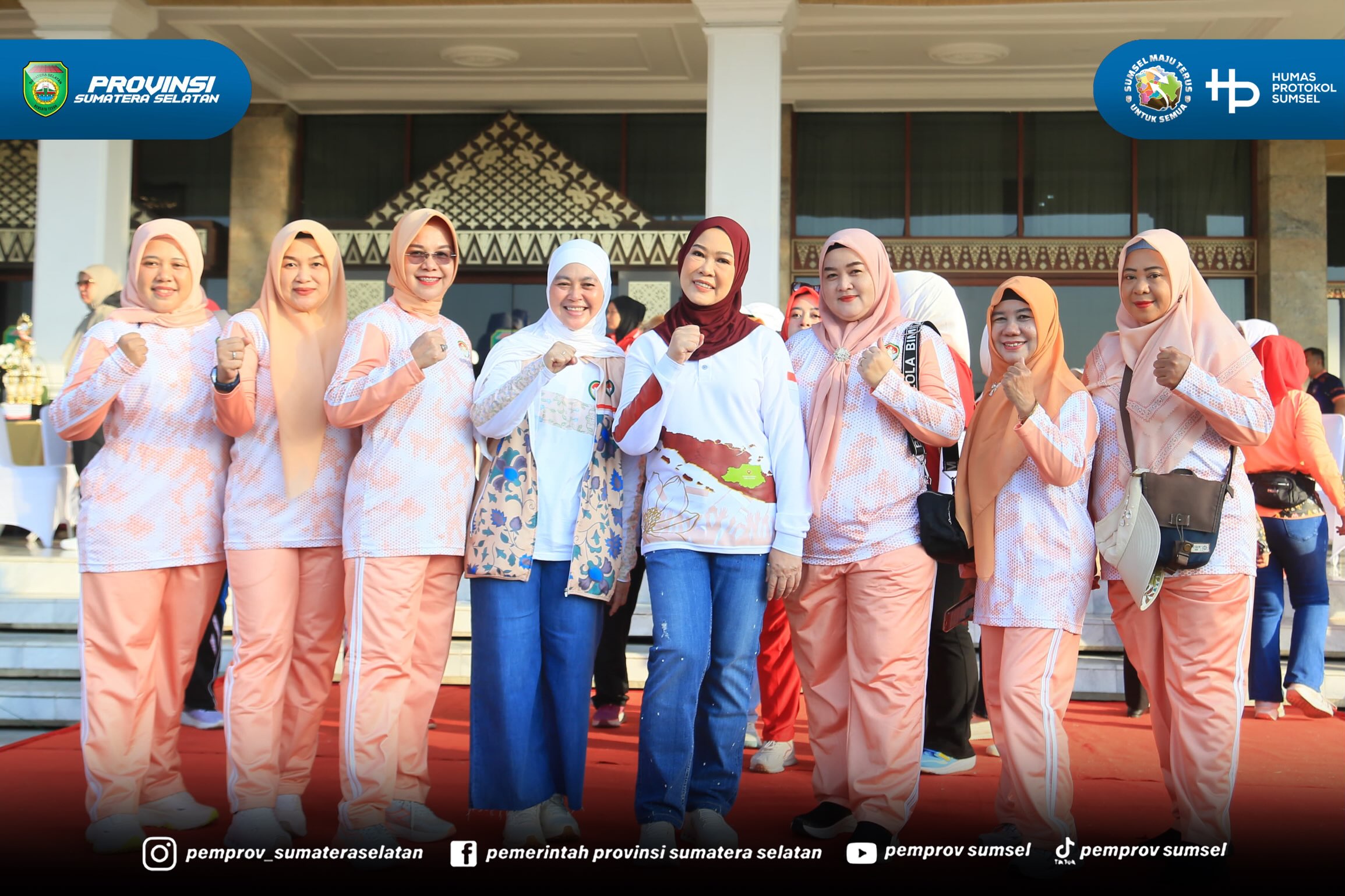Palembang — Semangat kemerdekaan terasa kental di lingkungan Pemerintah Provinsi Sumatera Selatan. Sekretaris Daerah Provinsi Sumatera Selatan, Dr. Drs. H. Edward Candra, M.H., secara resmi melepas kegiatan Gerak Jalan Indah yang diikuti jajaran O...