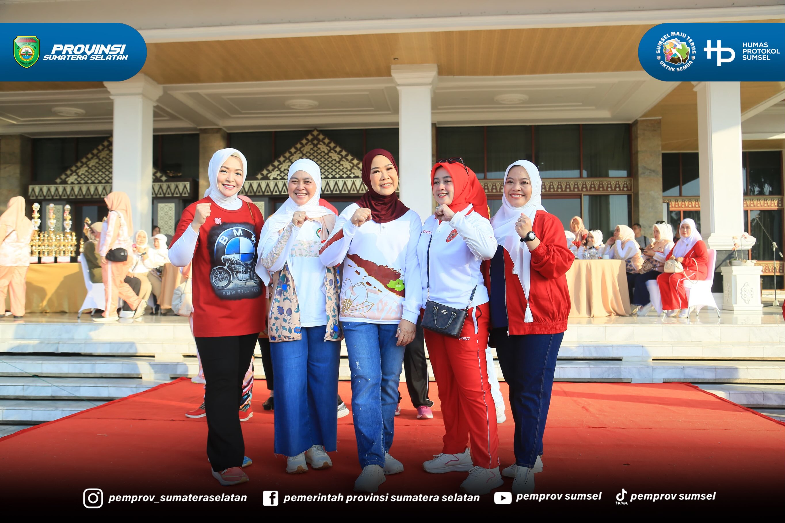Palembang — Semangat kemerdekaan terasa kental di lingkungan Pemerintah Provinsi Sumatera Selatan. Sekretaris Daerah Provinsi Sumatera Selatan, Dr. Drs. H. Edward Candra, M.H., secara resmi melepas kegiatan Gerak Jalan Indah yang diikuti jajaran O...