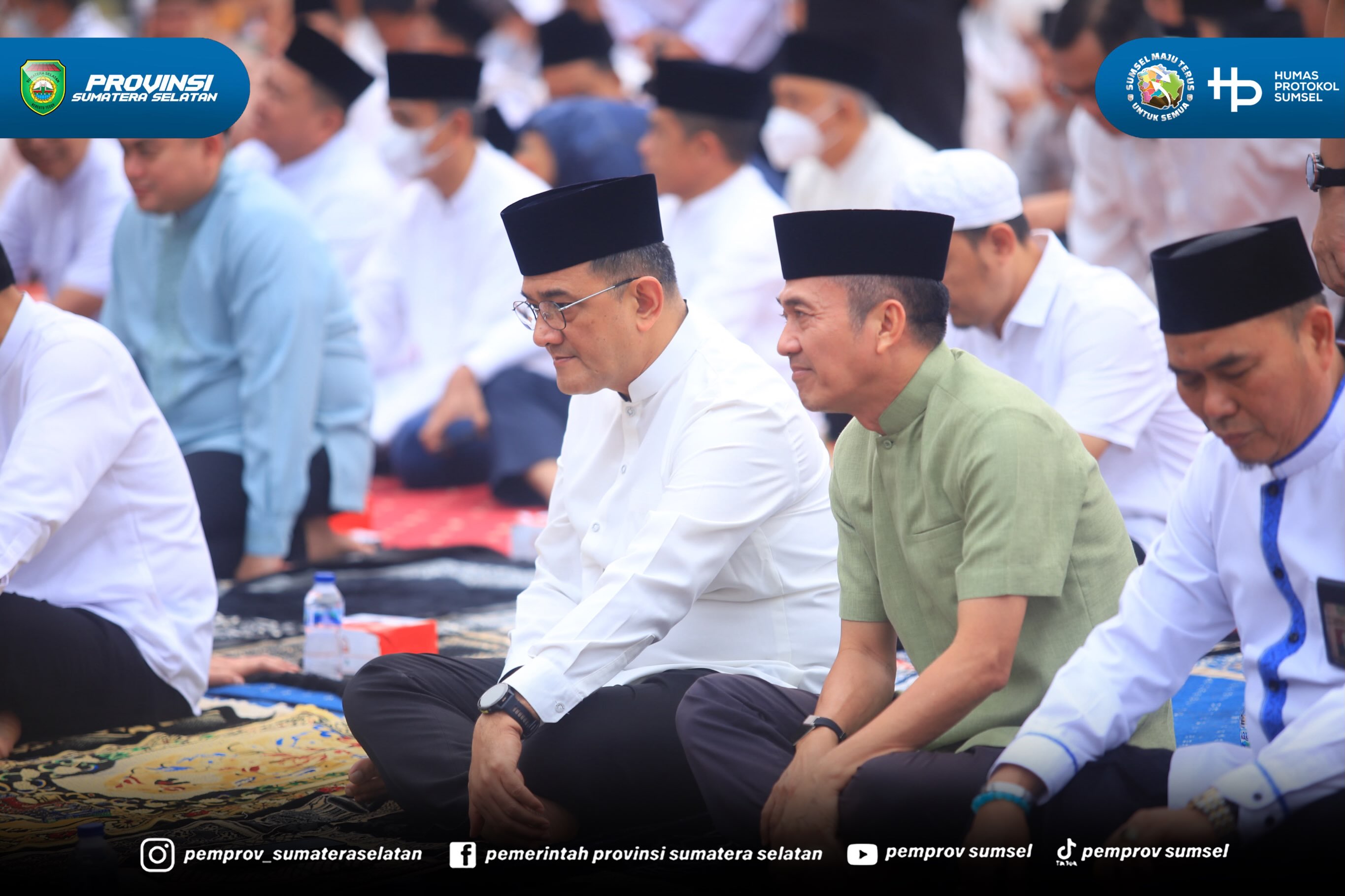 Palembang – Gubernur Sumatera Selatan (Sumsel) Dr. H. Herman Deru mengajak seluruh masyarakat untuk tetap bersyukur, memperkuat gotong royong, serta memperbanyak doa dalam menghadapi musim kemarau yang bersamaan dengan fenomena El Nino dan meningk...