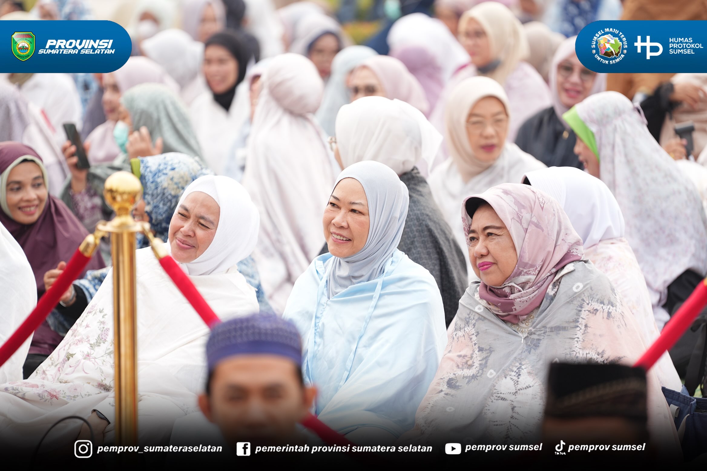 Palembang – Gubernur Sumatera Selatan (Sumsel) Dr. H. Herman Deru mengajak seluruh masyarakat untuk tetap bersyukur, memperkuat gotong royong, serta memperbanyak doa dalam menghadapi musim kemarau yang bersamaan dengan fenomena El Nino dan meningk...
