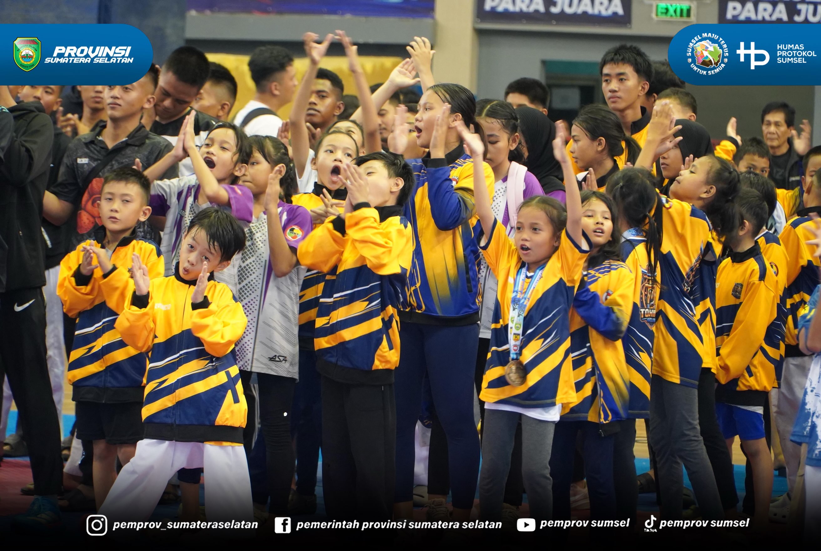 Palembang – Wakil Gubernur Sumatera Selatan H. Cik Ujang berharap para atlet karate di Sumatera Selatan tidak hanya berprestasi di tingkat provinsi, tetapi juga mampu mengukir prestasi di tingkat nasional.