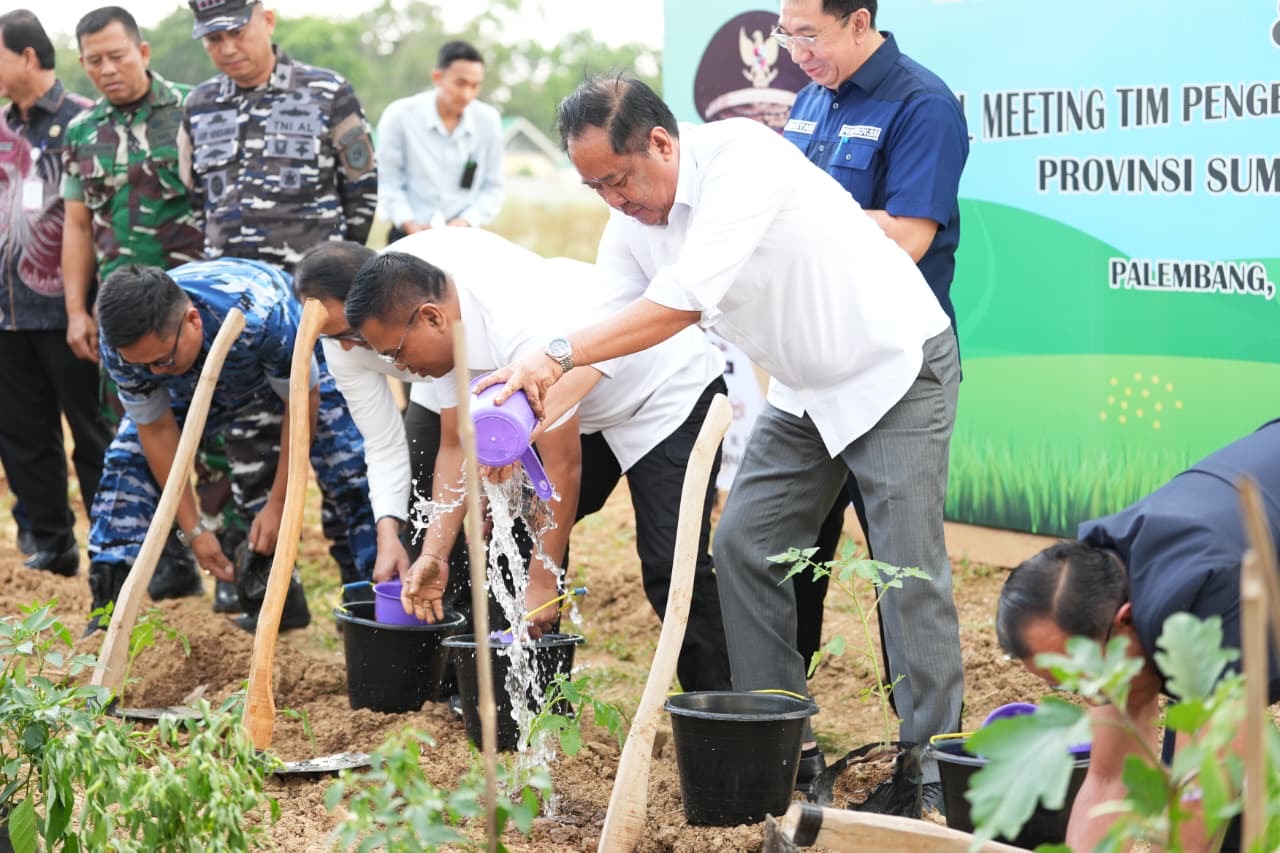 Perkuat Rantai Pasok Pangan dan Kelola Inflasi, Pemprov Sumsel Transformasikan GSMP Dukung Program Makan Bergizi Gratis