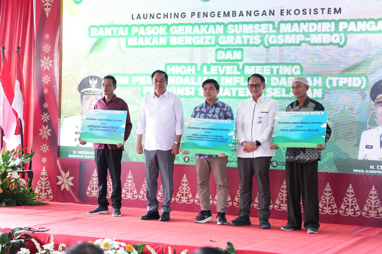 Perkuat Rantai Pasok Pangan dan Kelola Inflasi, Pemprov Sumsel Transformasikan GSMP Dukung Program Makan Bergizi Gratis - gambar 5