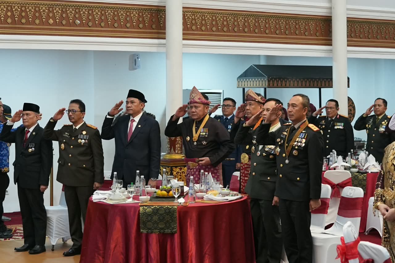HDCU menyaksikan Upacara Peringatan Detik - Detik Proklamasi Kemerdekaan RI Ke 81